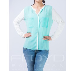 T5074-77_POCKETS LR WHITE & MINT