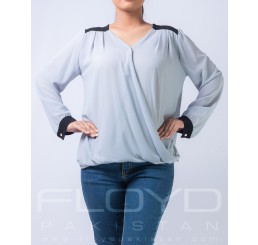 T5198_BLACK NECK GREY